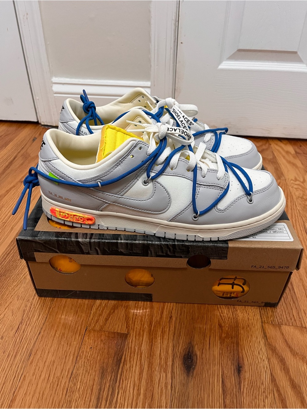 Nike Dunk x Off White Lot 10 of 50 Men’s size 12